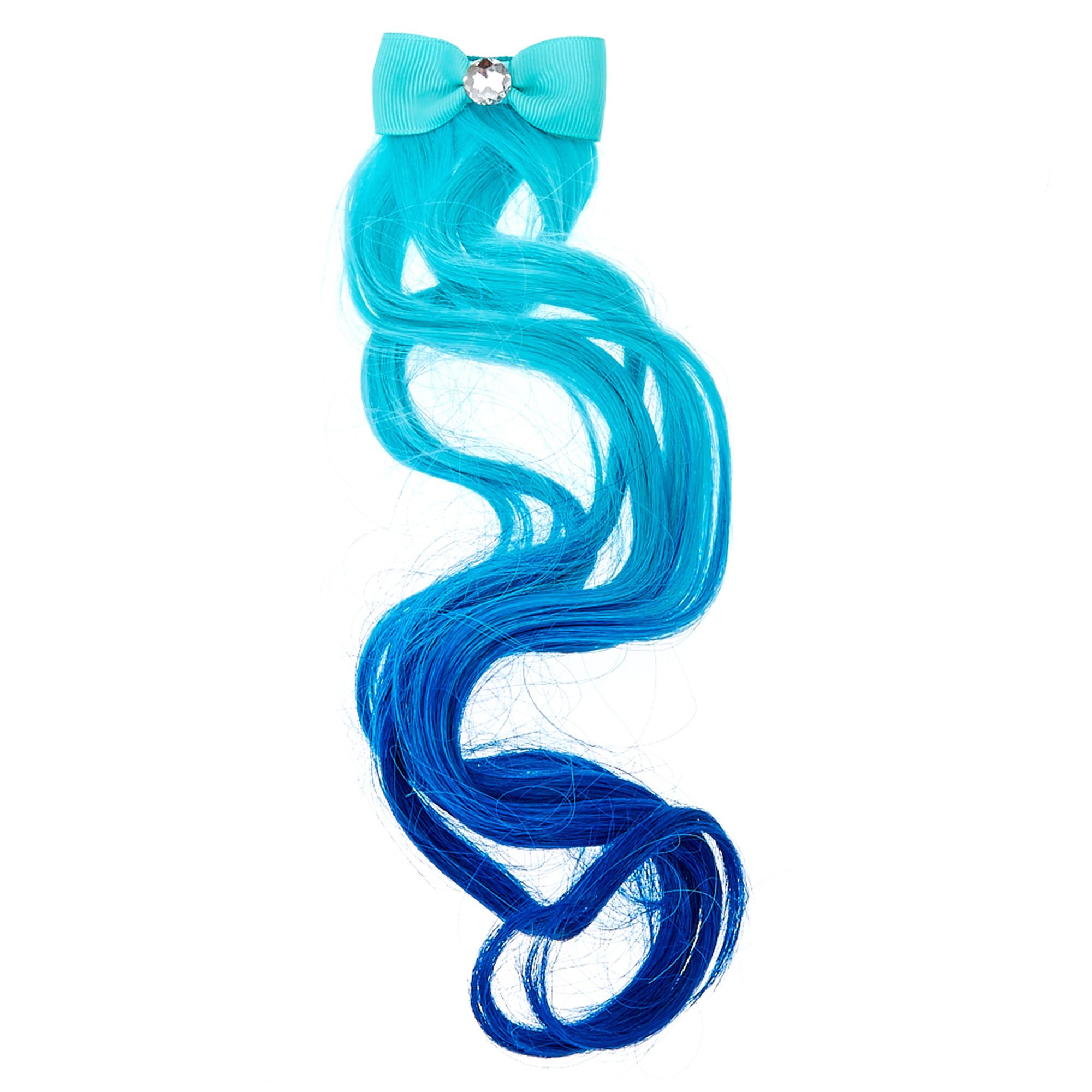 Buy Claire's Club Ombre Faux Hair Extension - Blue online | Mothercare  Kuwait
