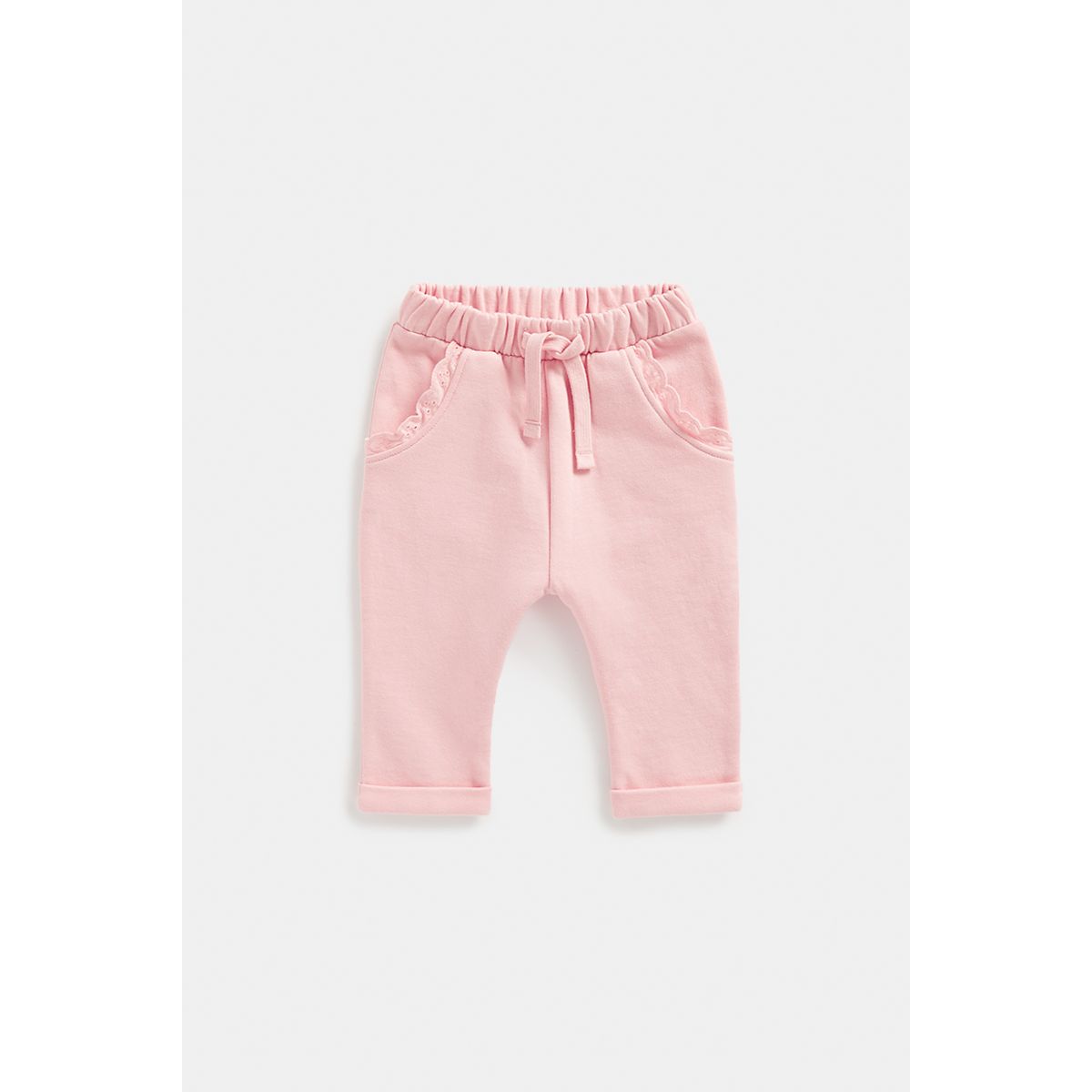 Womens baby pink joggers best sale