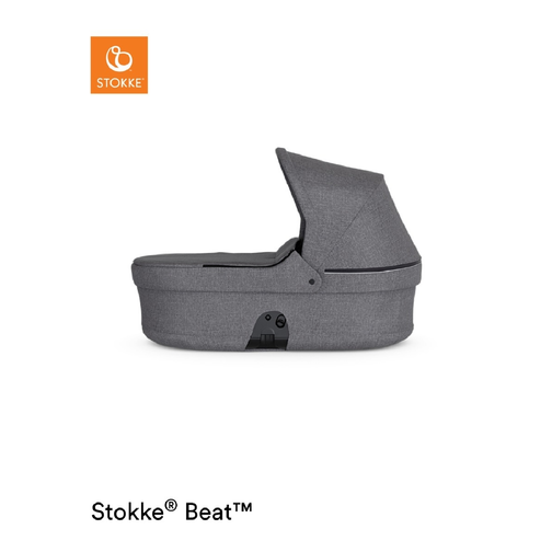 Stokke xplory best sale carrycot black melange