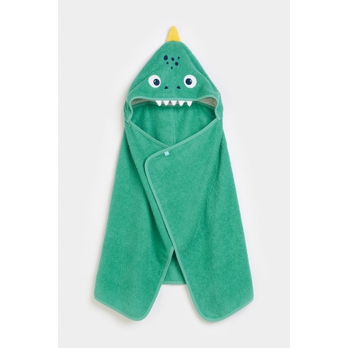Buy Mothercare Dino Cuddle And Dry Hooded Toddler Towel online Mothercare Kuwait