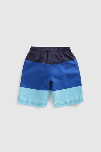 Buy Blue Colour Block Board Shorts online Mothercare Kuwait