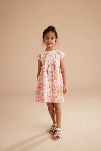 Buy Floral Cotton Dress online Mothercare Kuwait