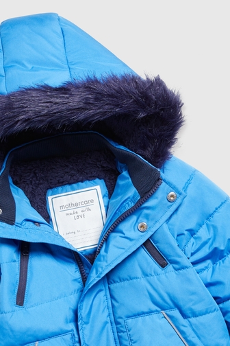 Buy Blue Parka Jacket online Mothercare Kuwait