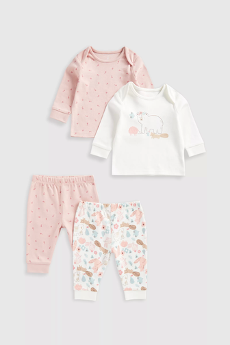 Buy Woodland Animals Baby Pyjamas 2 Pack online Mothercare Kuwait