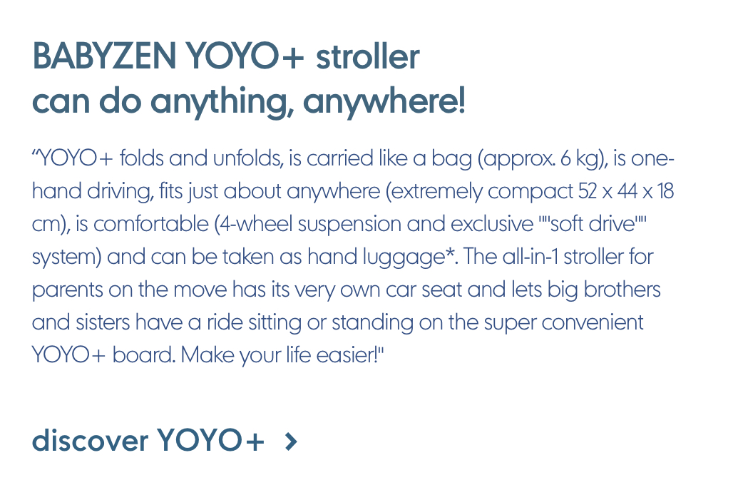 mothercare yoyo zen